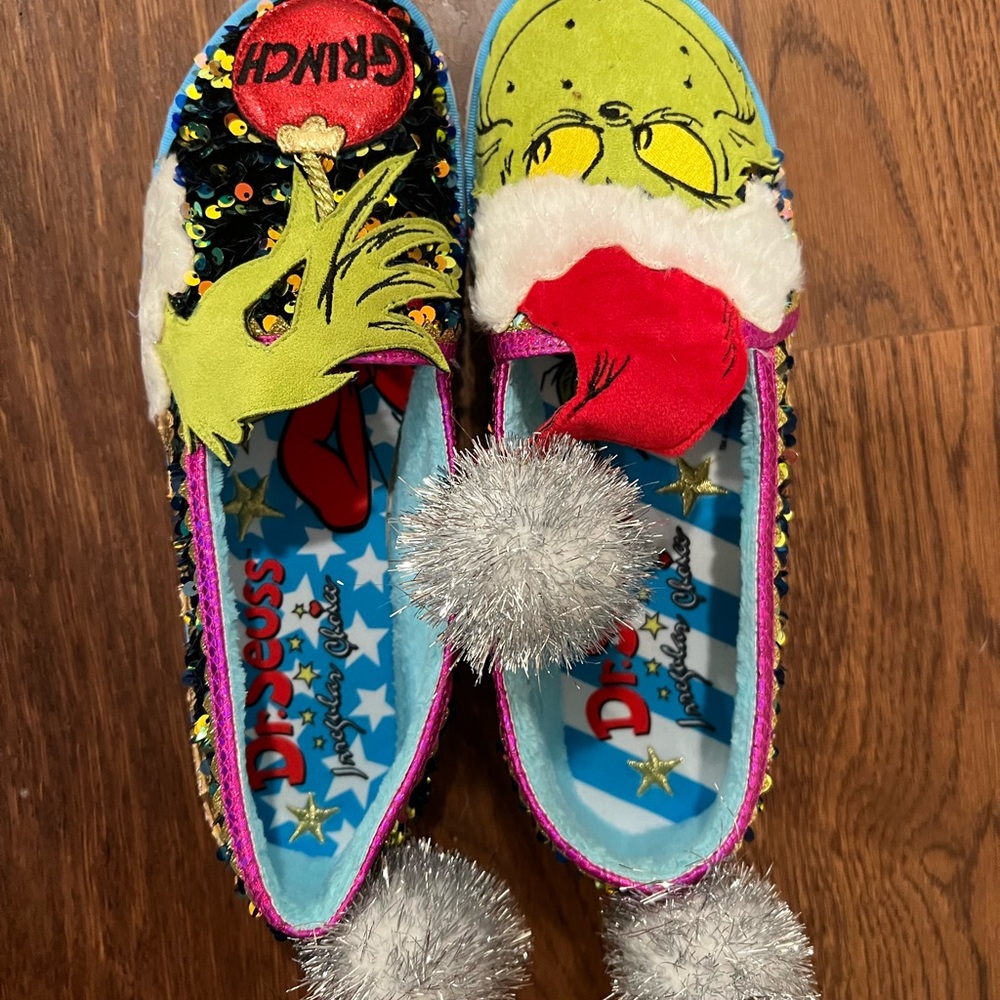 Irregular Choice Grinch shoes